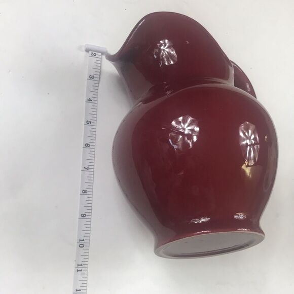Raleys Burgundy Pitcher - Picture 7 of 9